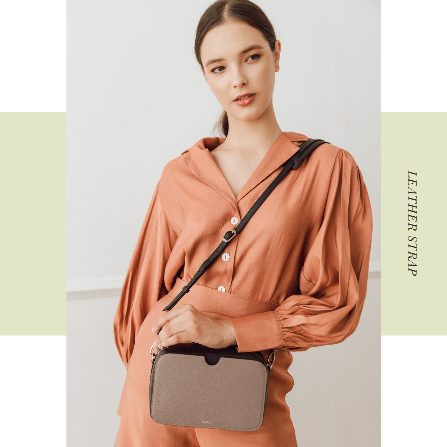 A Block - with Leather Strap
