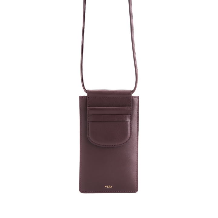 VERA Best Millie Pouch in Burgundy