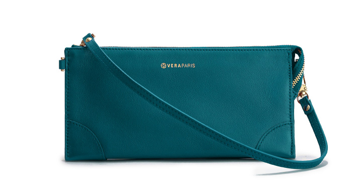 VERA Best Millie Wallet in Teal Green