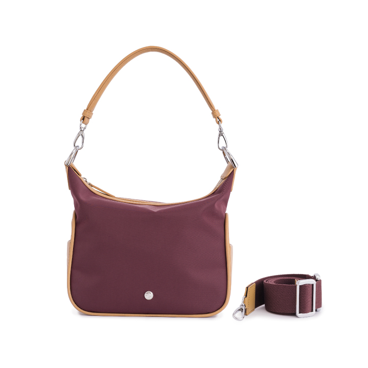 VERA Bob's with Canvas Strap in Night Burgundy