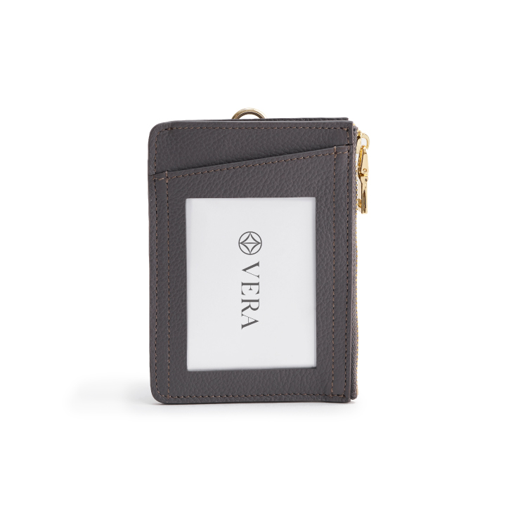 VERA Bridget Badge in Paris Gray