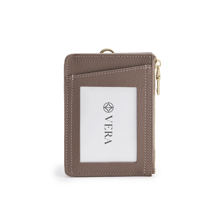 VERA Bridget Badge in Studio Taupe