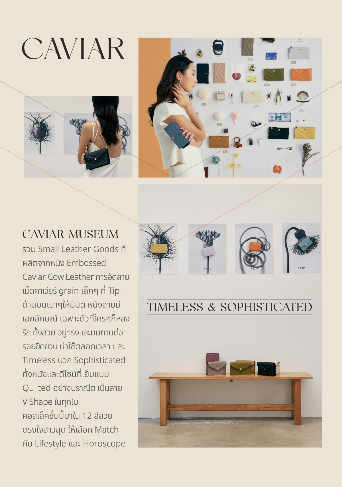 VERA CAVIAR Collection - Timeless & Sophisticated