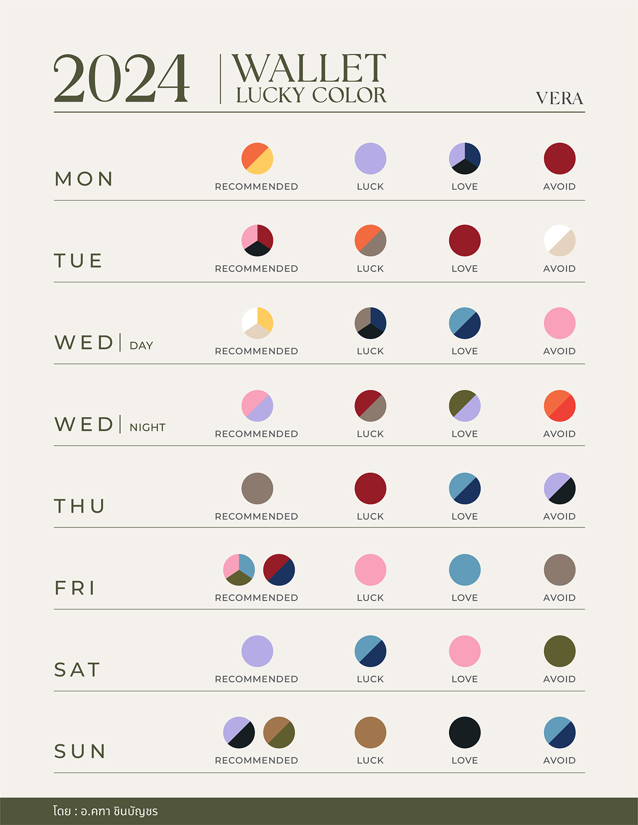 VERA CAVIAR Lucky Color