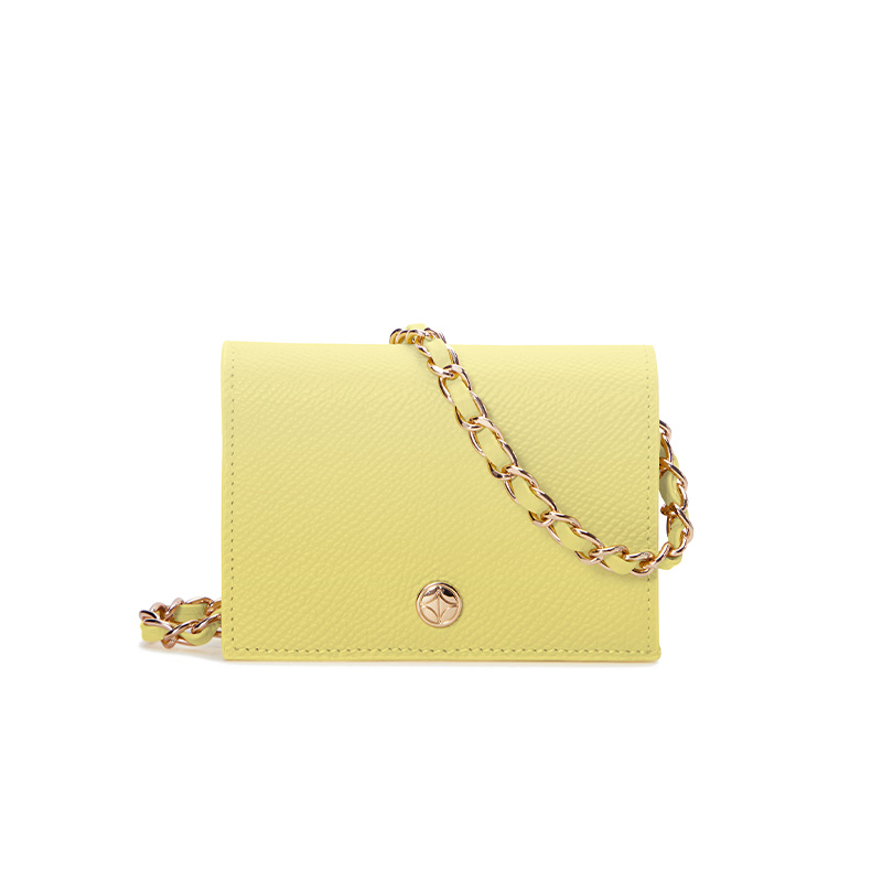 VERA Emily Flap Wallet in Happy Yellow