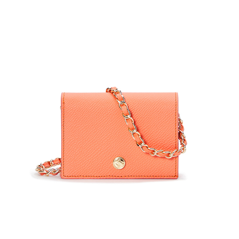 VERA Emily Flap Wallet in Joyful Orange