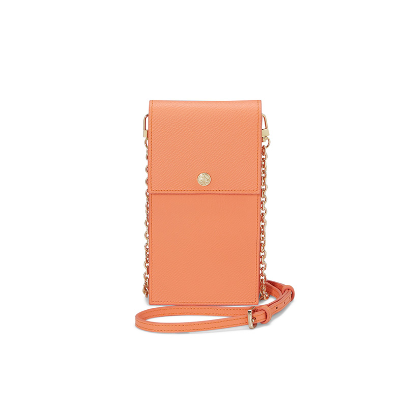 VERA Emily Phone Pouch in Joyful Orange