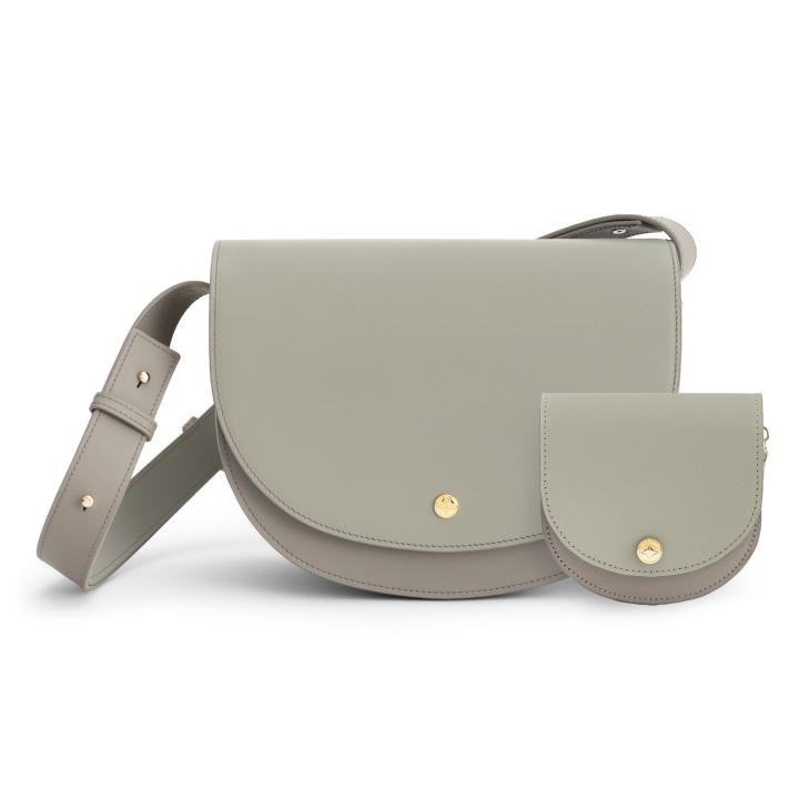 VERA Half Moon Set in Cemento Green