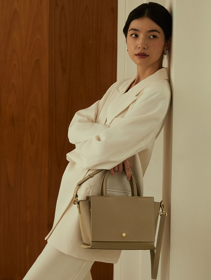 VERA Heidi, leather handbag