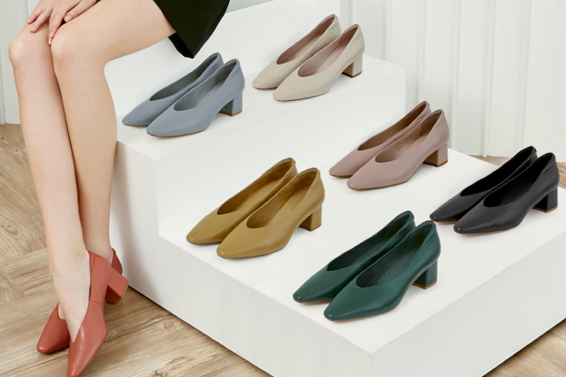 Her Heels in Every Color