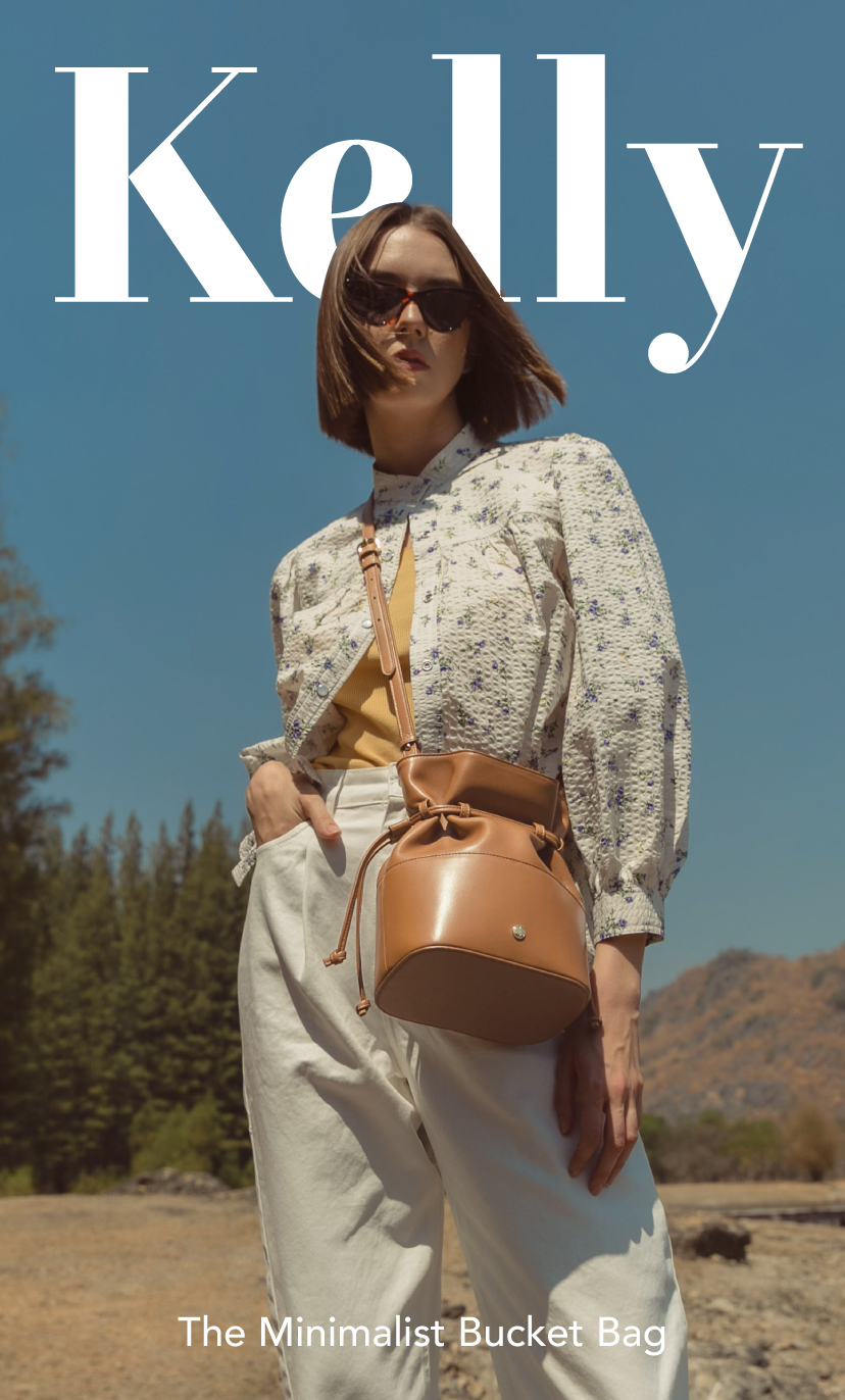 Kelly - The Minimalist Bucket Bag