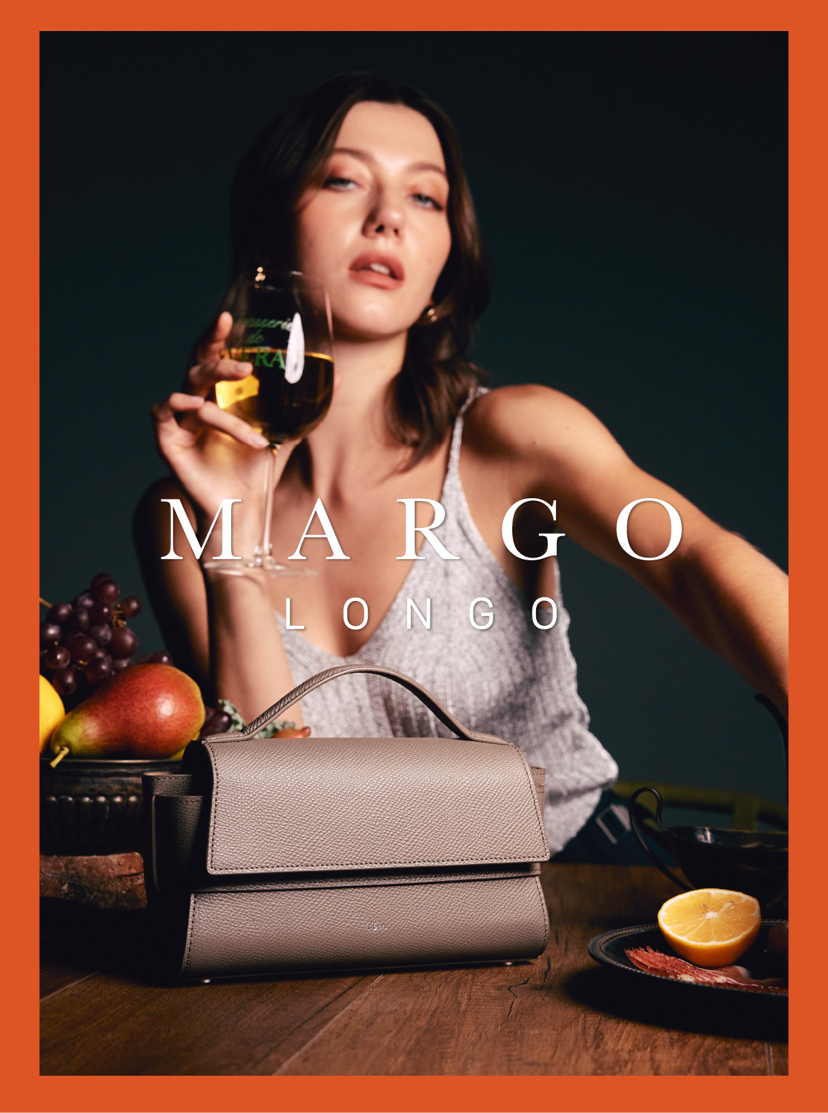 VERA Margo Longo in Frosted Gray