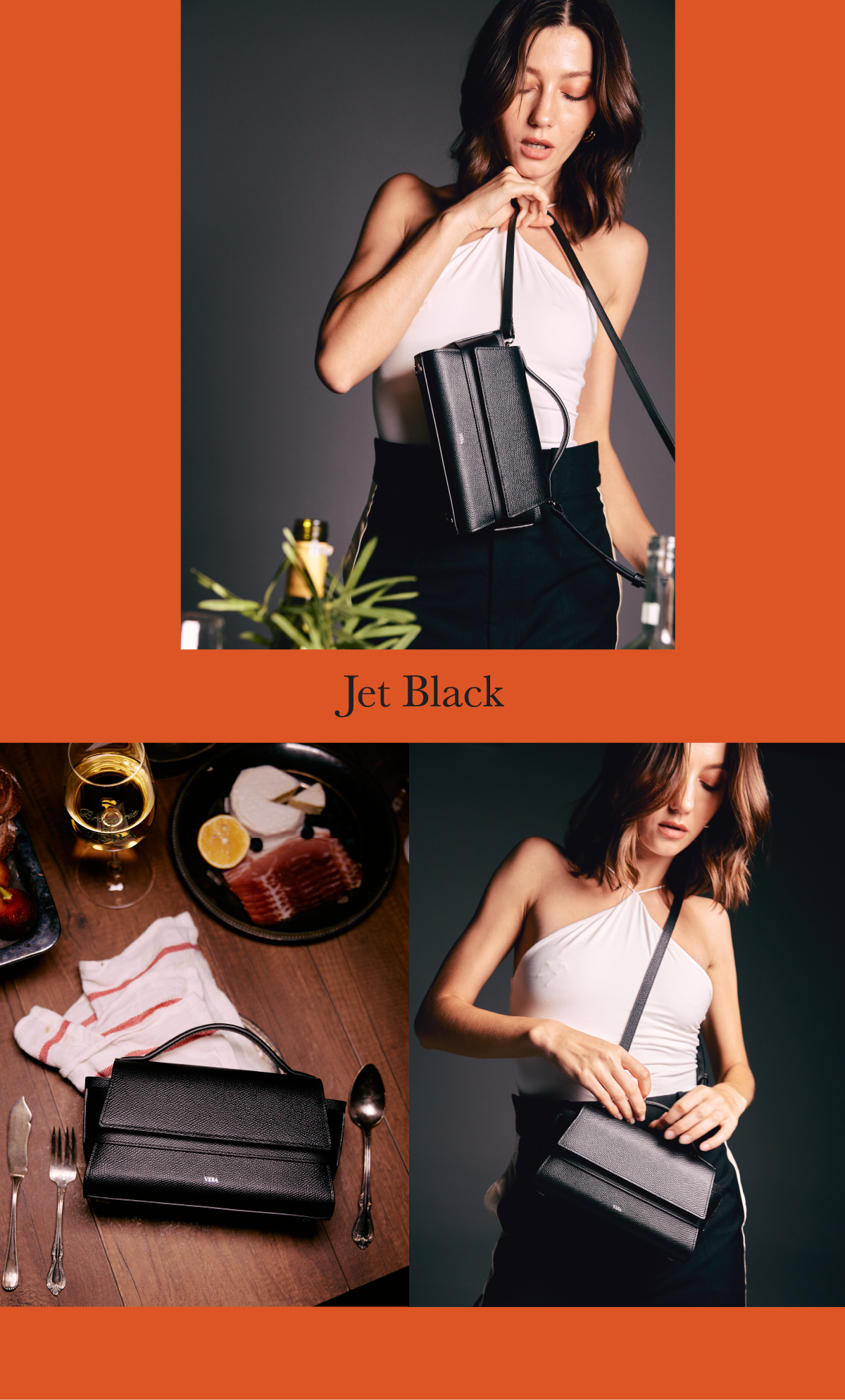 VERA Margo Longo in Jet Black