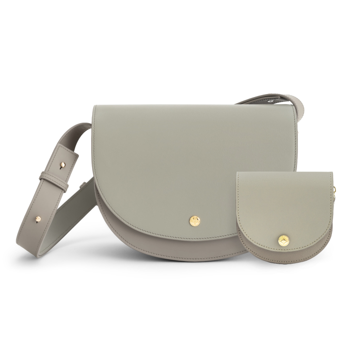 VERA Half Moon Set in Cemento Green