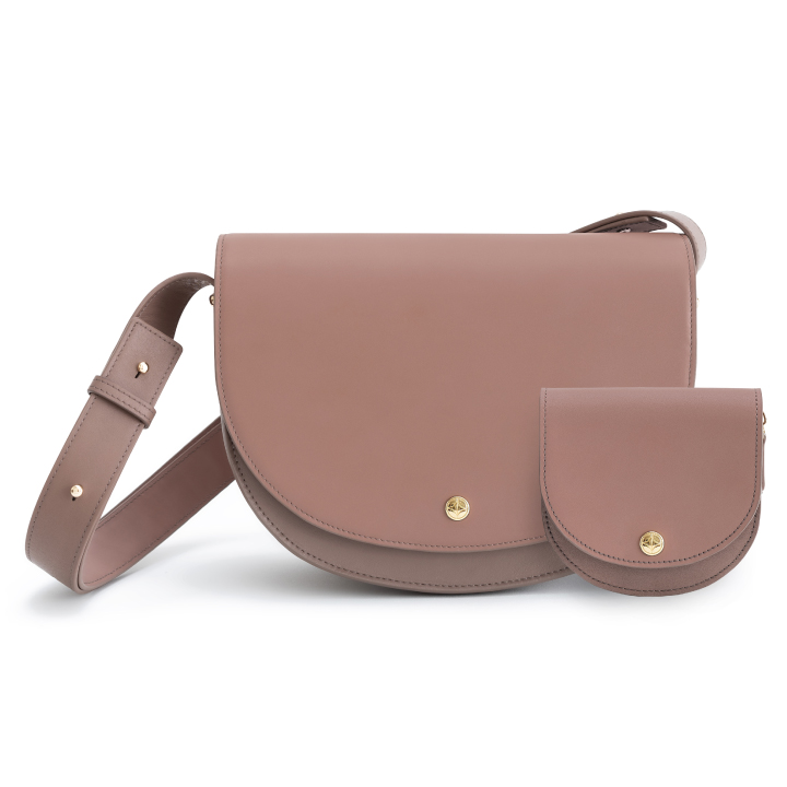 VERA Half Moon Set in Wood Rose