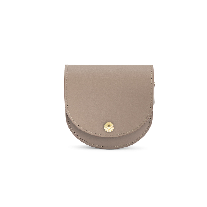 VERA Mini Half Moon in Dusk Taupe