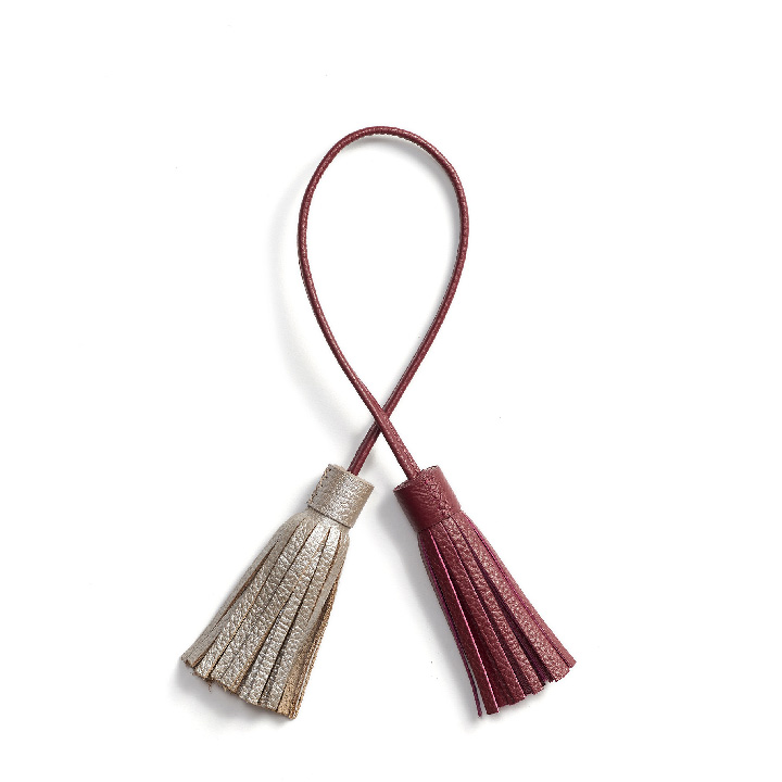 VERA Tassel in Red Wine