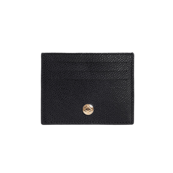 VERA Petite Card Holder in Jet Black