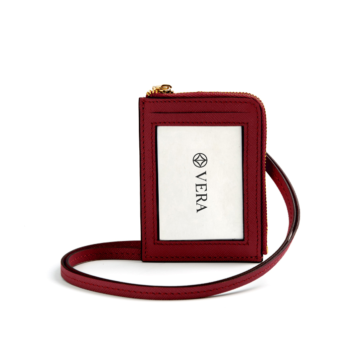 VERA The First Badge in Burgundy