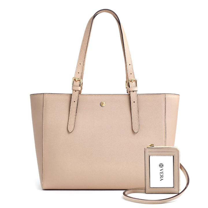 VERA The First Bag and Badge in Nude