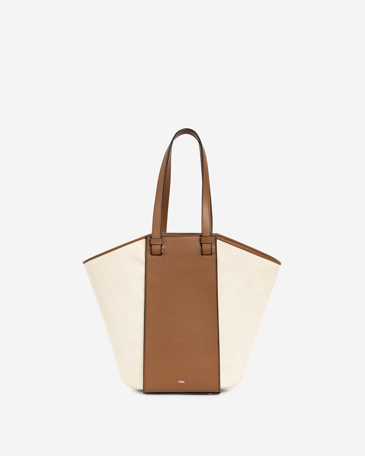 VERA Cabas Tote in Canvas Tan