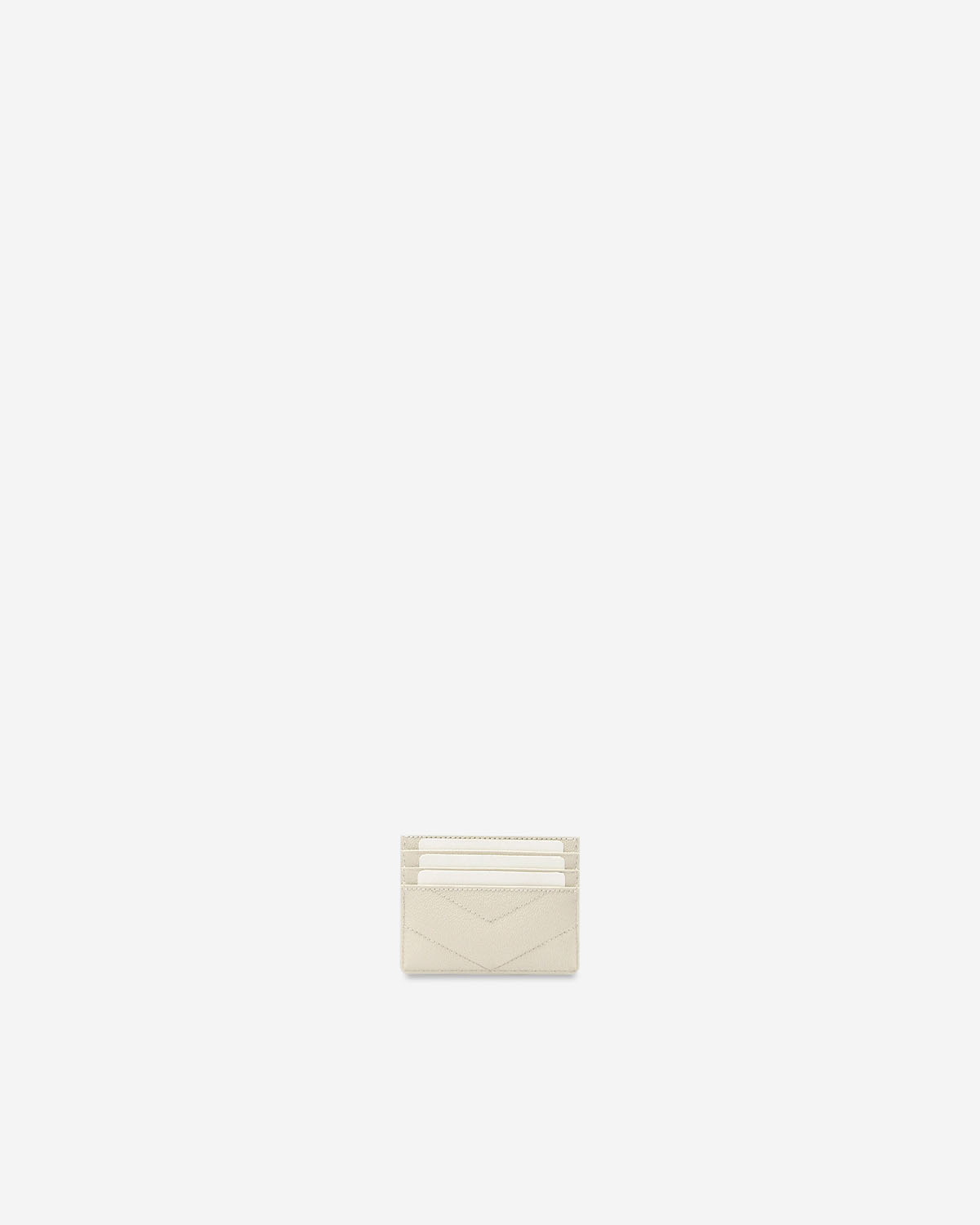 VERA CAVIAR Card Holder in Oyster กระเป๋าใส่บัตร สี Oyster