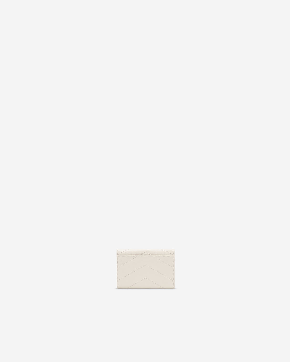 VERA CAVIAR Envelop Wallet in Oyster กระเป๋าสตางค์ทรง envelop ทำจากหนังแท้ลาย Caviar สี Oyster