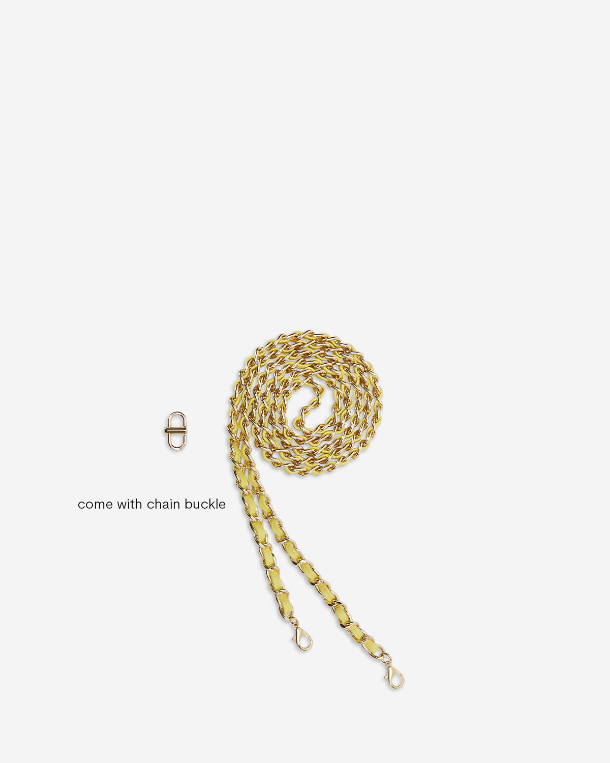 VERA Emily Flap Wallet with Leather Braided Gold Chain in Calming Beige กระเป๋าสตางค์หนังแท้ แบบเปิดฝา พร้อมสายโซ่สีทองร้อยหนัง สีเบจ
