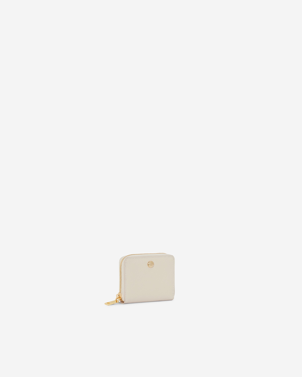 VERA Emily Zipped Wallet in Calming Beige กระเป๋าสตางค์หนังแท้ ทรงสั้น ซิปรอบ สีเบจ