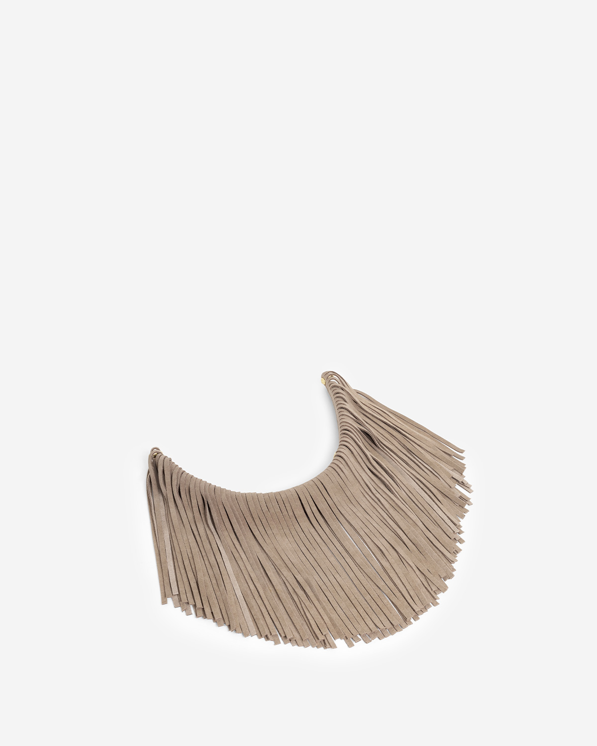 VERA Fringe in Taupe for Lundi 13