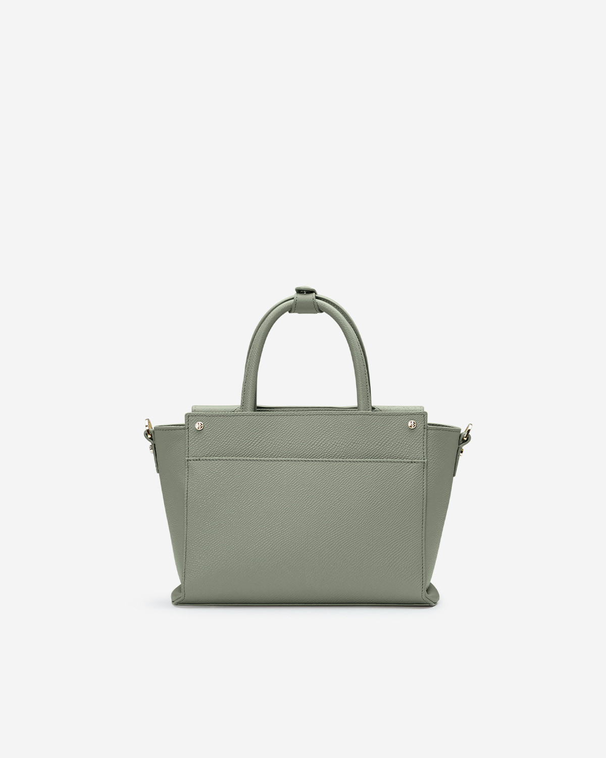 กระเป๋าถือหนังแท้ VERA Heidi Leather Handbag, ไซส์ 28 สี Sage