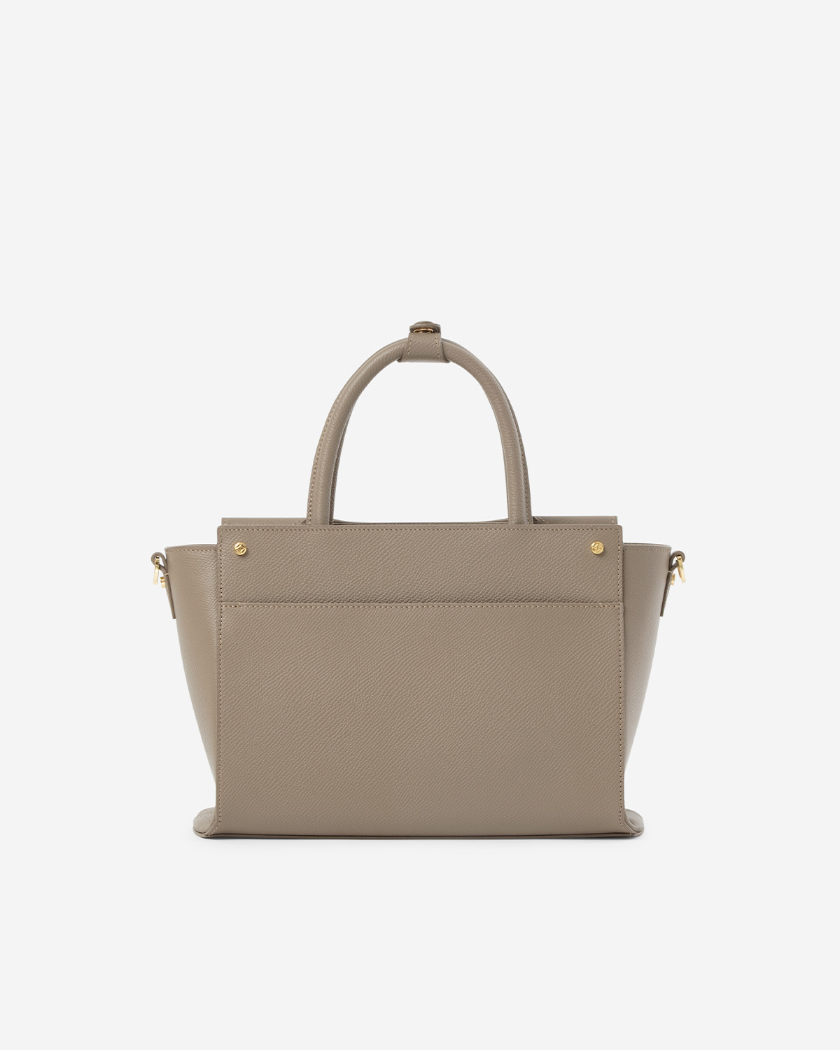 กระเป๋าถือหนังแท้ VERA Heidi Leather Handbag, ไซส์ 34 สี Taupe