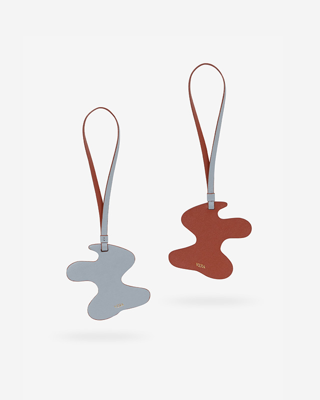 VERA Hero Charm in Blue Terracotta