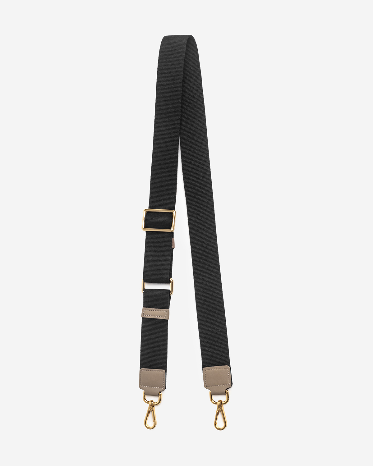 VERA Kenneth Canvas Strap in Black