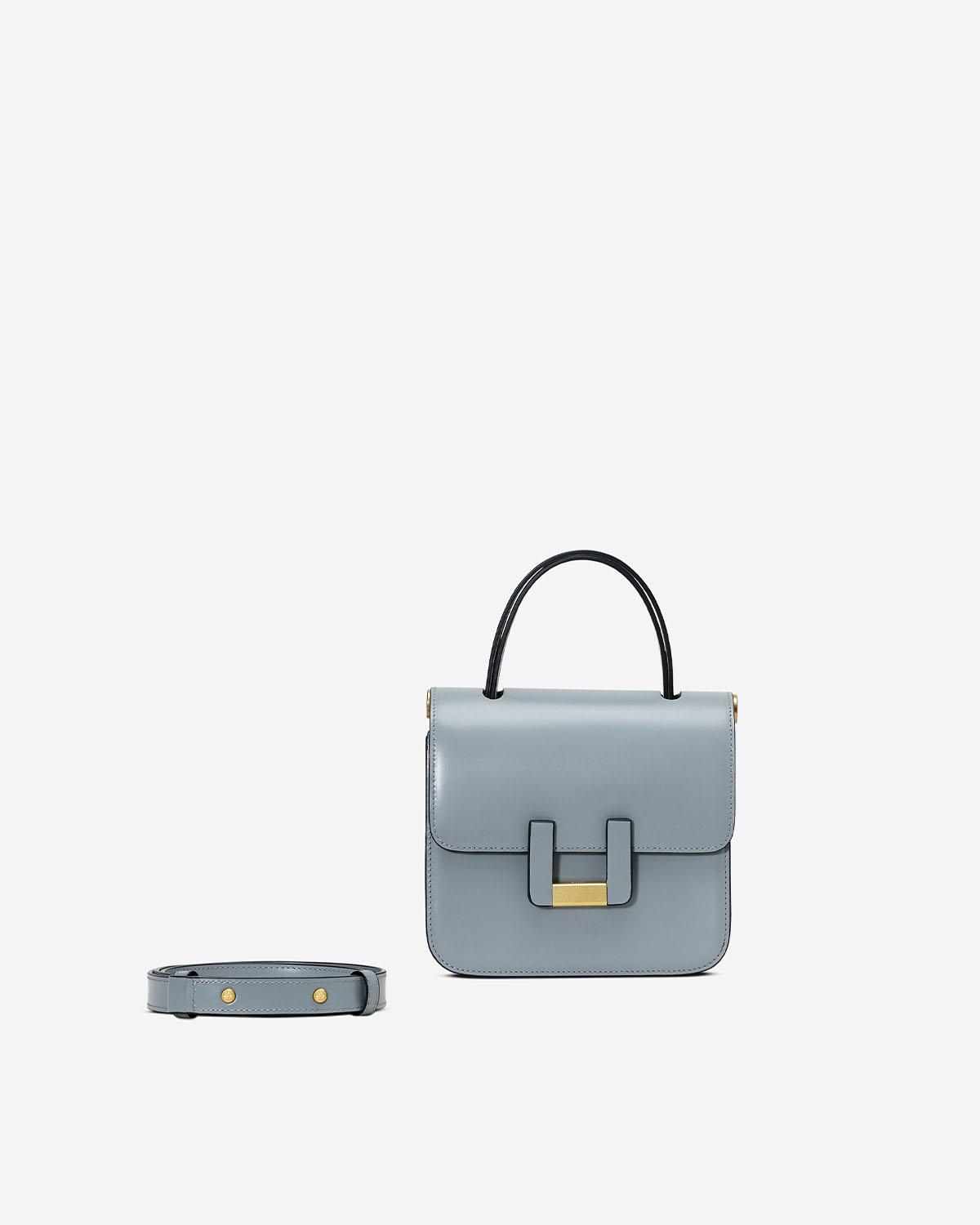 กระเป๋าคล้องไหล่ Shoulder bag หนังแท้ VERA U Edition Letterbox สี Grayson Wool