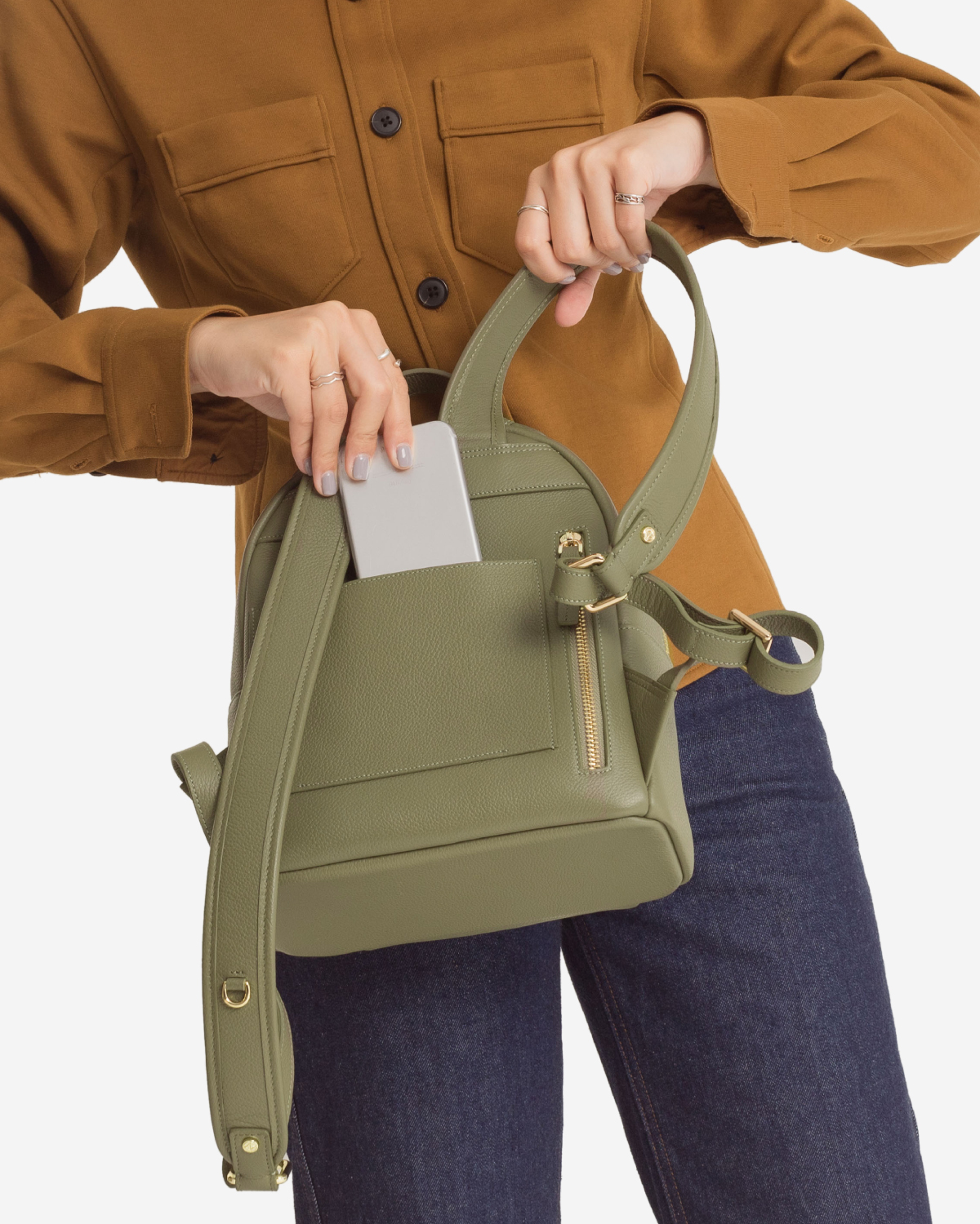 VERA Little Journey in Moss Green