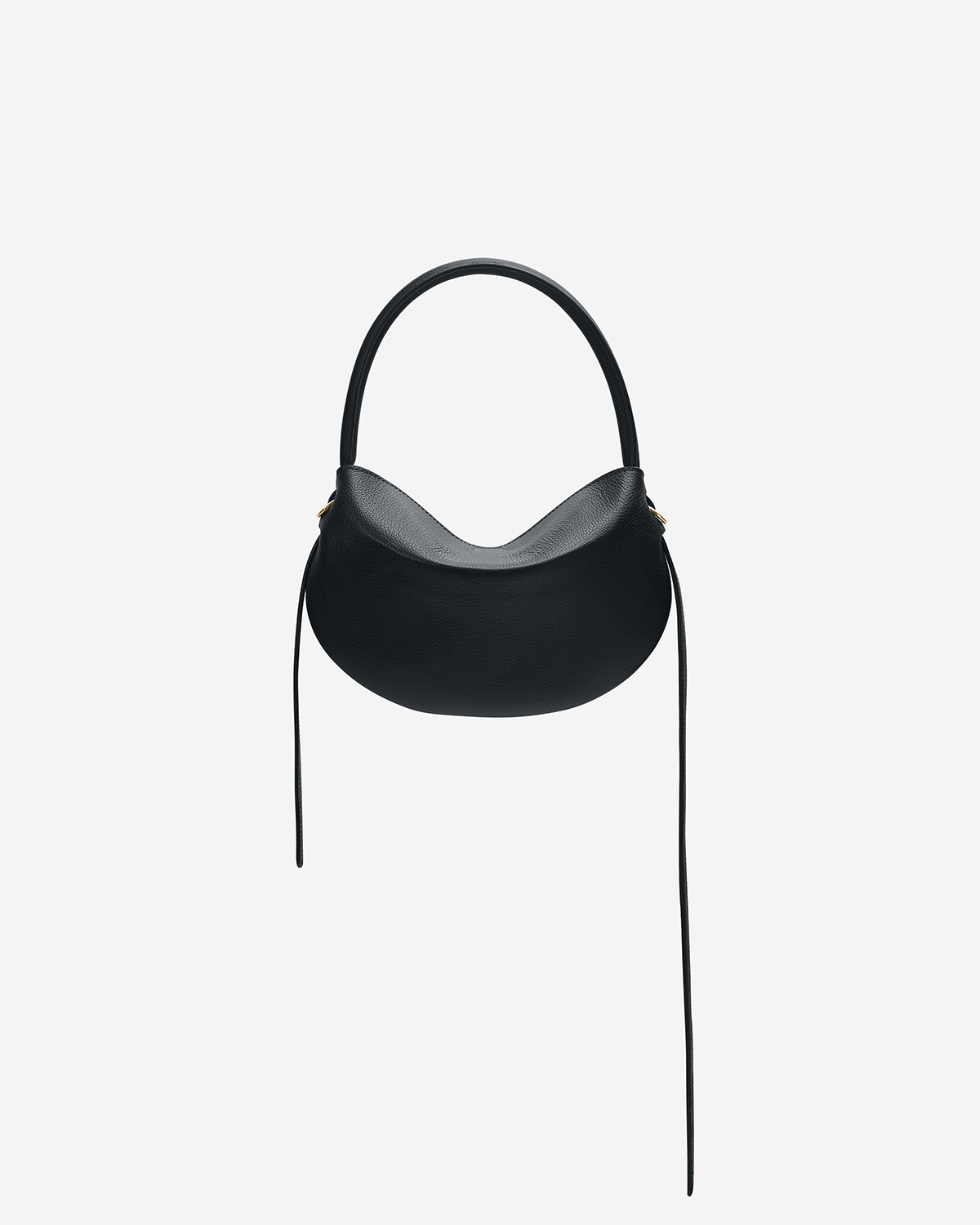กระเป๋าคล้องไหล่ Shoulder bag หนังแท้ VERA Munne Leather Shoulder Bag สี Black