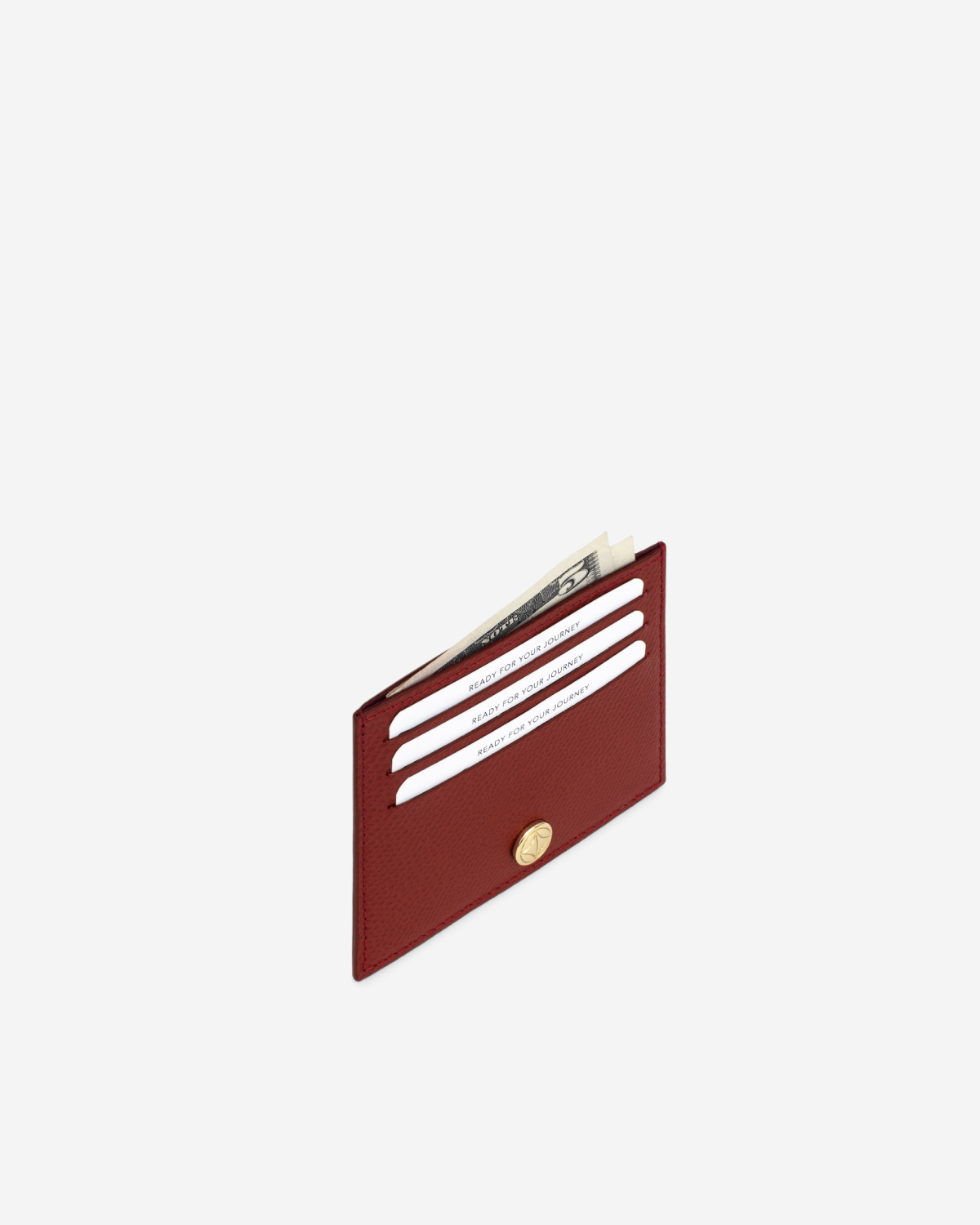 VERA Petite Card Holder in Rouge