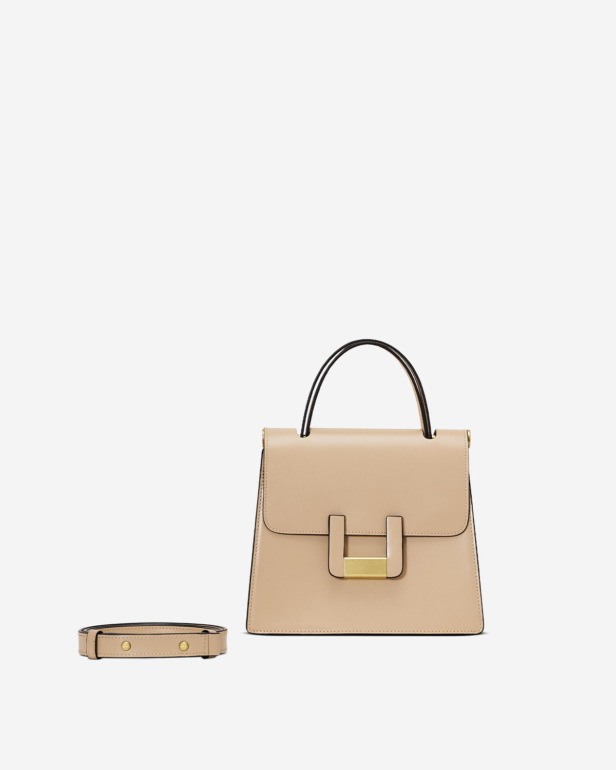 กระเป๋าคล้องไหล่ Shoulder bag หนังแท้ VERA U Edition Roof สี Gobi Desert