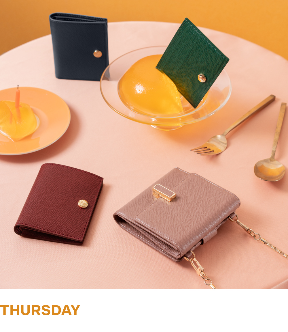 Wallets for Thursday person